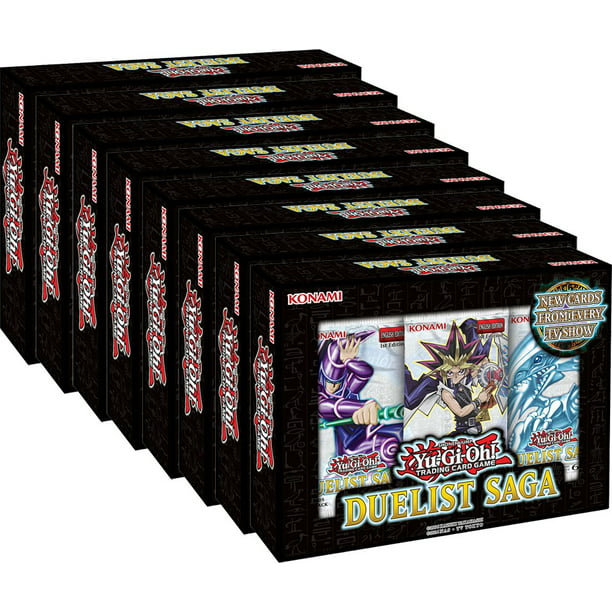 3 Packs of 5 Cards Yu-Gi-Oh Duelist Saga Mini Booster Box New & Sealed